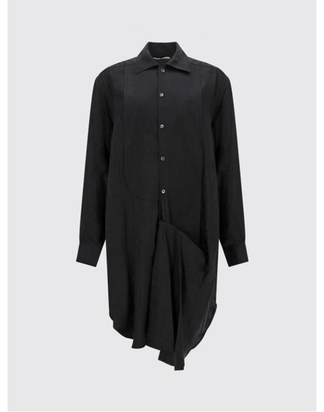 제이더블유앤더슨 [해외직구] 26SS JW앤더슨 미디 원피스 DR0512PG1934 999 Black 착용컷