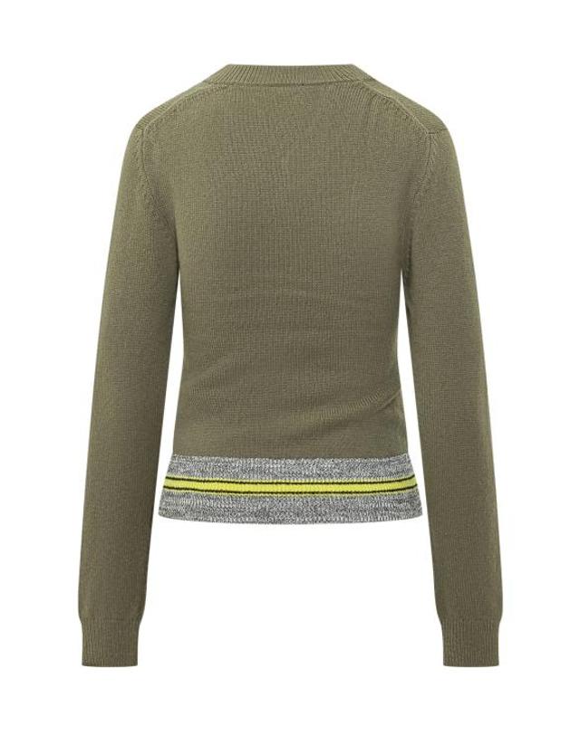 제이더블유앤더슨 [해외직구] 26FW JW앤더슨 스웨터 KW1542YN0502 575 KHAKI 착용컷