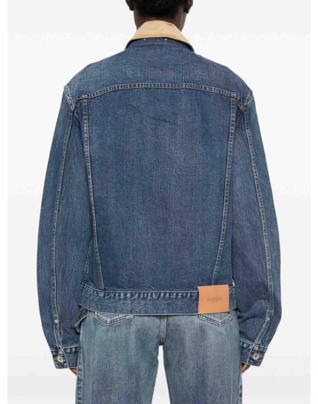 제이더블유앤더슨 [해외직구] 26FW JW앤더슨 데님 팬츠 DJ0046PG1930172 DARK BLUE 착용컷