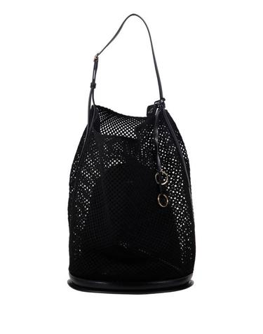 [해외직구] 26FW 알라이아 힙 라지 버킷 백 AA1L6006I249 999 NOIR