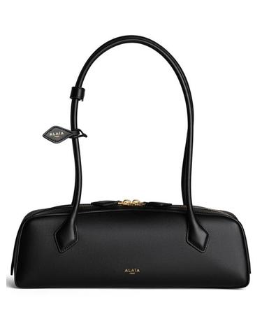 [해외직구] 26FW 알라이아 르 테켈 미디움 레더 숄더백 AA1S06033I061 999 NOIR