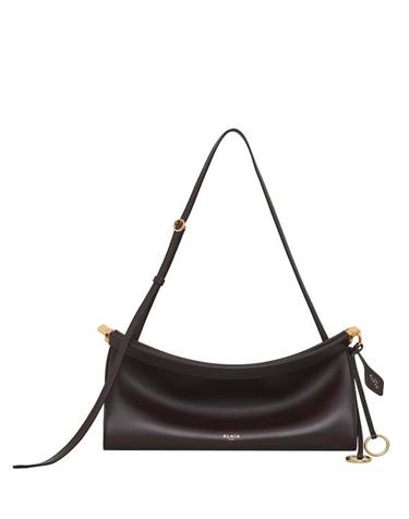[해외직구] 26FW 알라이아 르 클릭 이스트 웨스트 레더 미디움백 AA1S01430CA332 730 BROWN