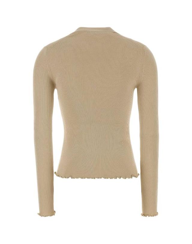 알라이아 [해외직구] 26FW 알라이아 스웨터 AA9H1460K232C 040 BEIGE 착용컷