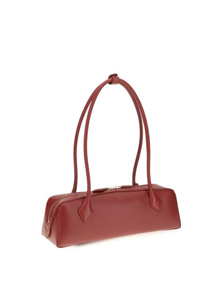 ALAIA [해외] 26FW 알라이아 르 테켈 미디움 레더 숄더백 AA1S06033I061 RED EKXIXX01701