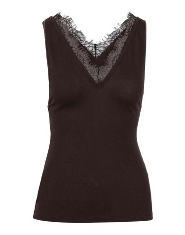 [해외직구] 26SS 나누슈카 민소매 티셔츠 NW26PSTP16578DARKBROWN