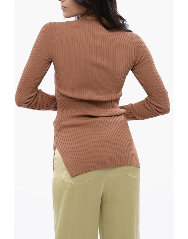 나누슈카 [해외직구] 나누슈카 스웨터 NW23PFTP00376 0 CHESTNUT Brown 착용컷