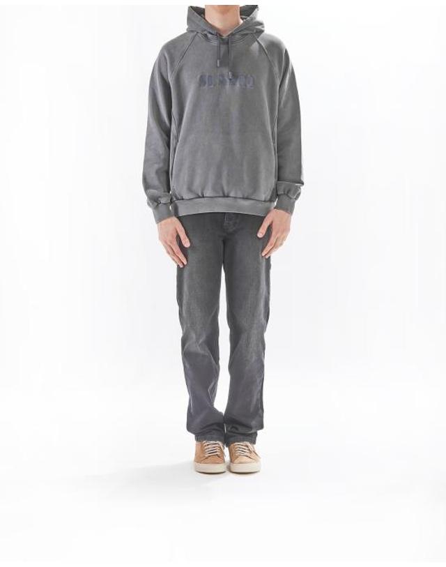 써네이 [해외직구] 25FW 써네이 후드 티셔츠 RTWXJER031 008D antracite GRIGIO 착용컷