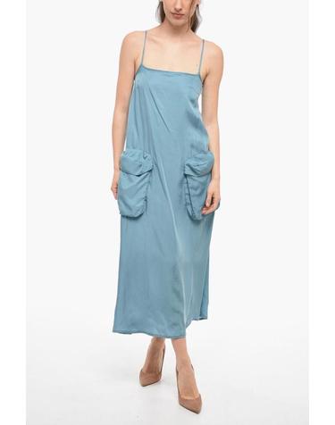 [해외직구] 써네이 롱 원피스 CRTWWDRE020VIS002 0049 Light blue