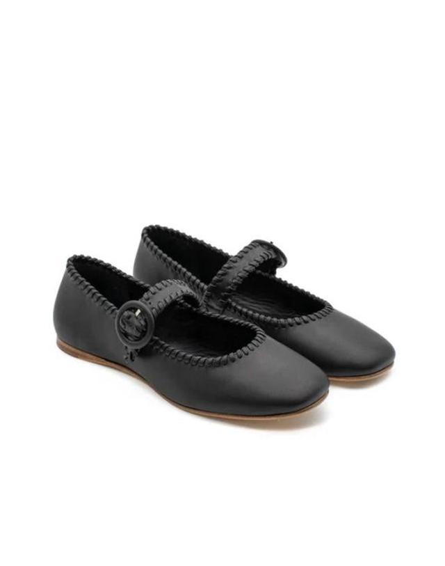 팔로마바르셀로 [해외직구] 26SS 팔로마바르셀로 플랫 슈즈 301001BLACK 착용컷