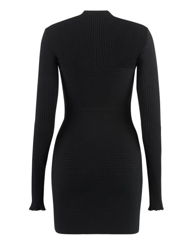 필로소피 [해외직구] 23FW 필로소피 숏 원피스 V04865702 0555 black 착용컷