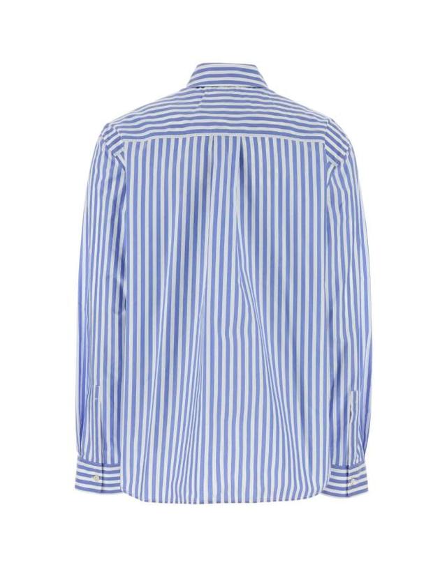 필로소피 [해외직구] 25SS 필로소피 셔츠 A02070735 1295 BLUE 착용컷