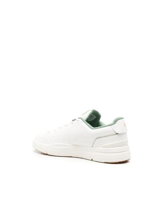 온 러닝 [해외직구] 26FW 온 러닝 스니커즈 3MG10486046 THE ROGER IVOFE WHITE 착용컷