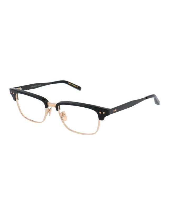 디타 [해외직구] 26SS 디타 안경 DRX 2064 B BLK GLD 55 55 black 착용컷