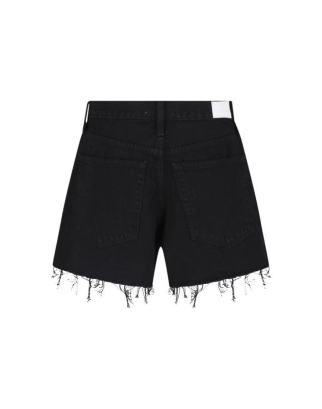 리던 [해외직구] 26SS 리던 데님 숏팬츠 184 04WBRZSHTWASHED BLACK Black 착용컷