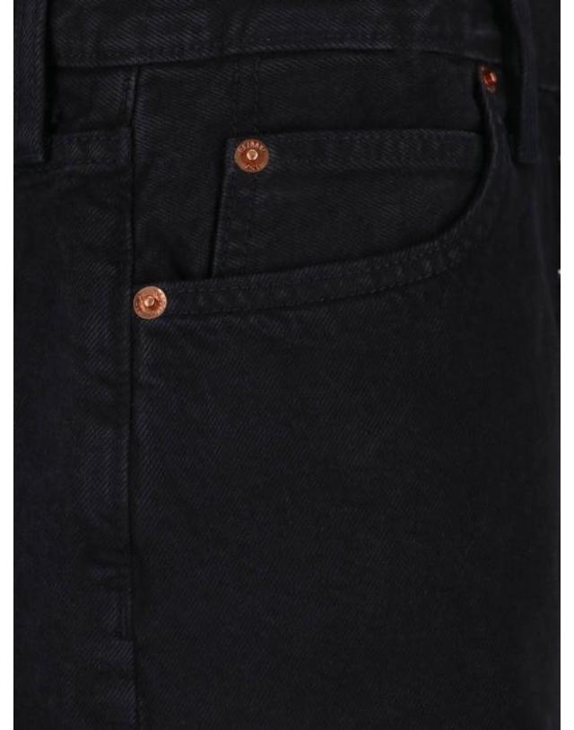 리던 [해외직구] 26SS 리던 데님 숏팬츠 184 04WBRZSHTWASHED BLACK Black 착용컷