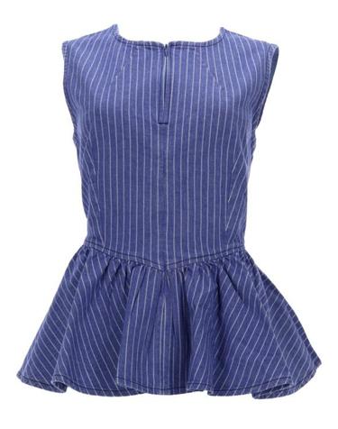 [해외직구] 26SS 바움 운드 페르드가르텐 민소매 티셔츠 24846 C7575 Blue