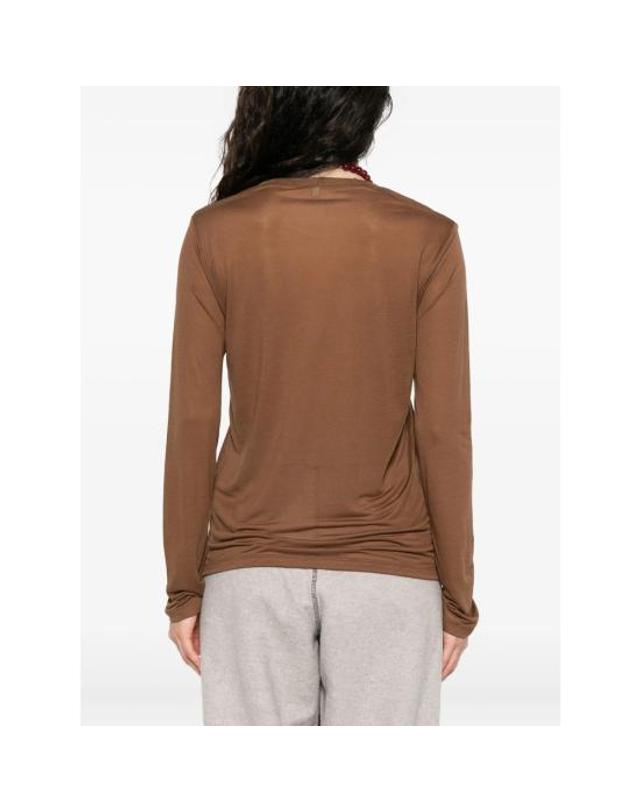 베이스레인지 [해외직구] 26FW 베이스레인지 긴팔 티셔츠 TOLS BL LONG SLEEV OCULA BROWN 착용컷