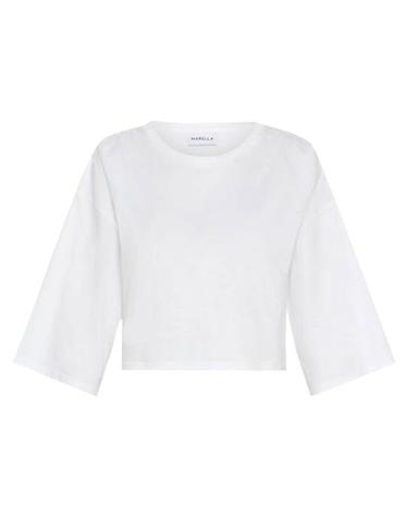 [해외직구] 26SS 마렐라 반팔 티셔츠 2613971012200 001 WHITE