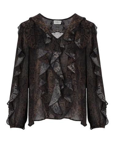 [해외직구] 26FW 마렐라 블라우스 2623116114200 003 40 Brown