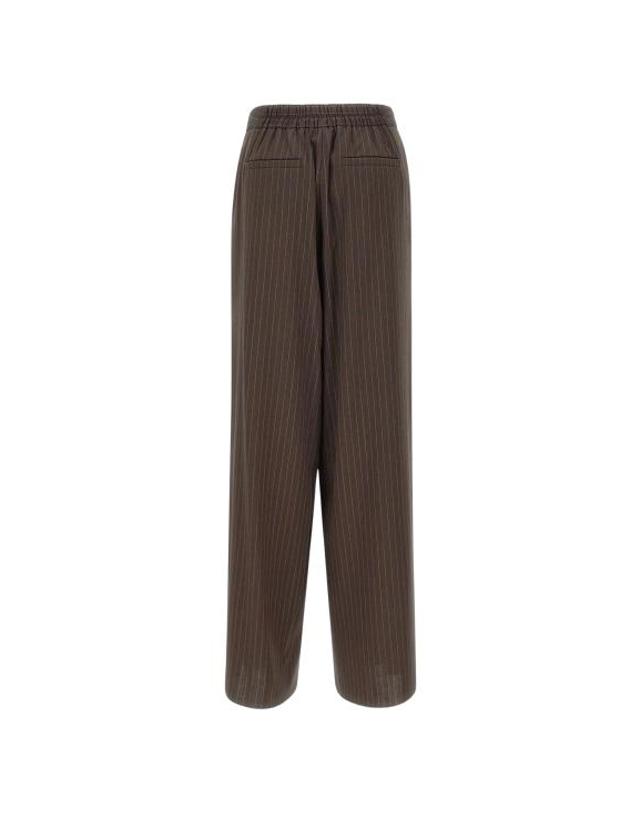 마렐라 [해외직구] 26FW 마렐라 스트레이트 팬츠 2623136111200 001 BROWN 착용컷