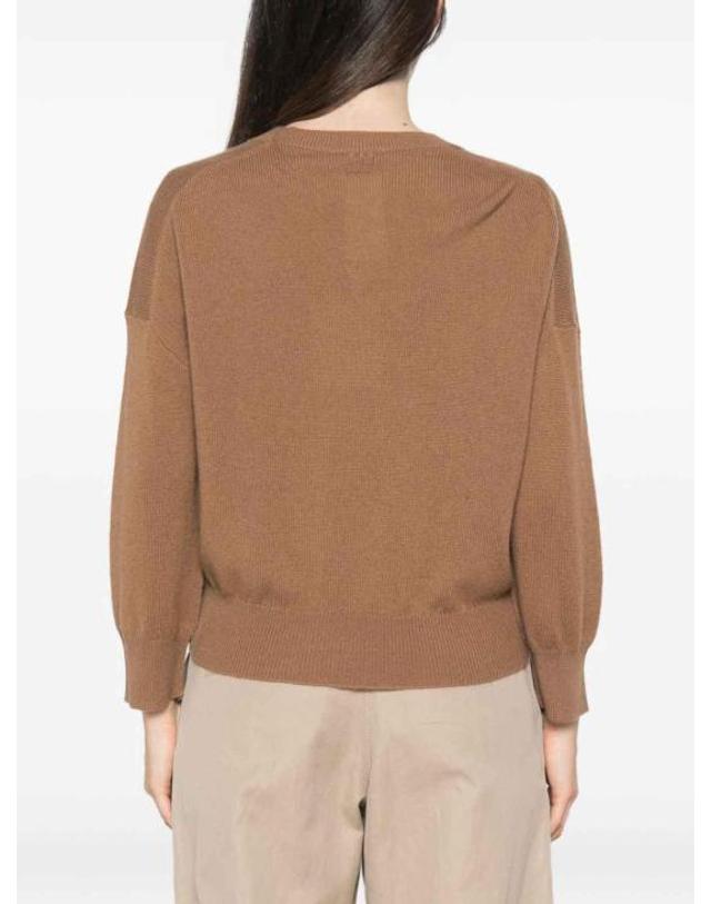 마렐라 [해외직구] 26FW 마렐라 탑 2623366354200MLSEDITORE002 CAMEL 착용컷