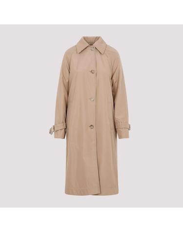 [해외직구] 23FW 아크리스 트렌치 코트 017256 021615 035 CAMEL MULTICOLOR