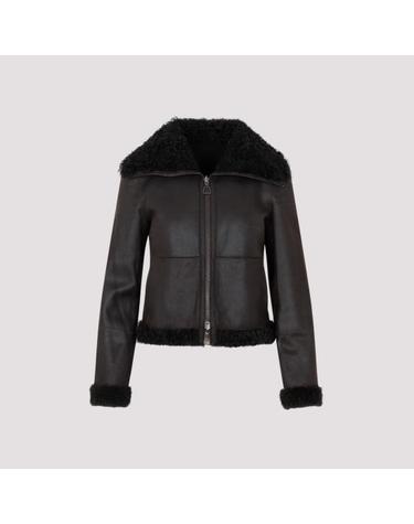 [해외직구] 23FW 아크리스 가죽 자켓 016433 004822 149 MOCCA