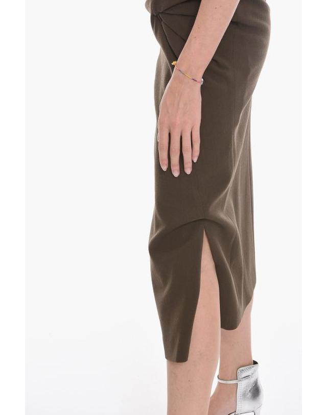 레지나표 [해외직구] 레지나표 롱 스커트 D174 DARK KHAKI Military Green 착용컷