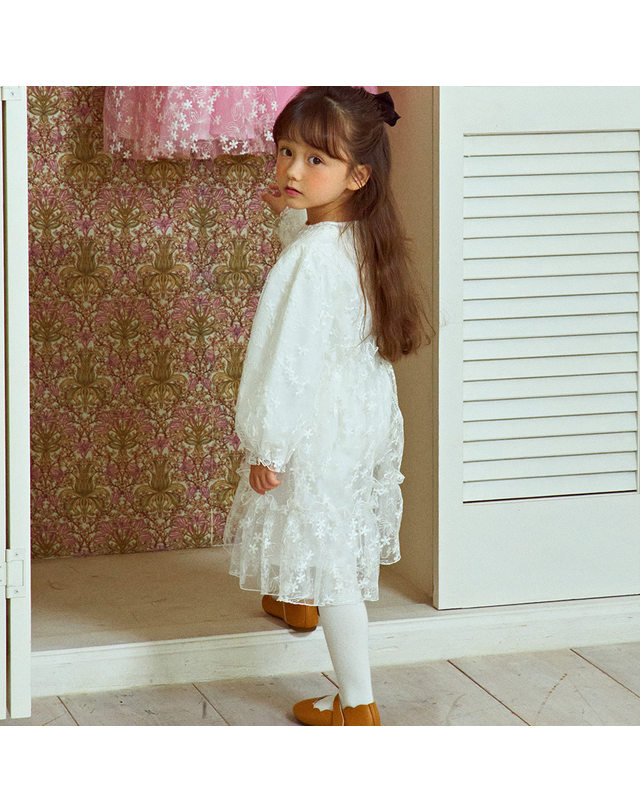 토토헤로스 [토토헤로스] TH셀린플라워원피스 착용컷
