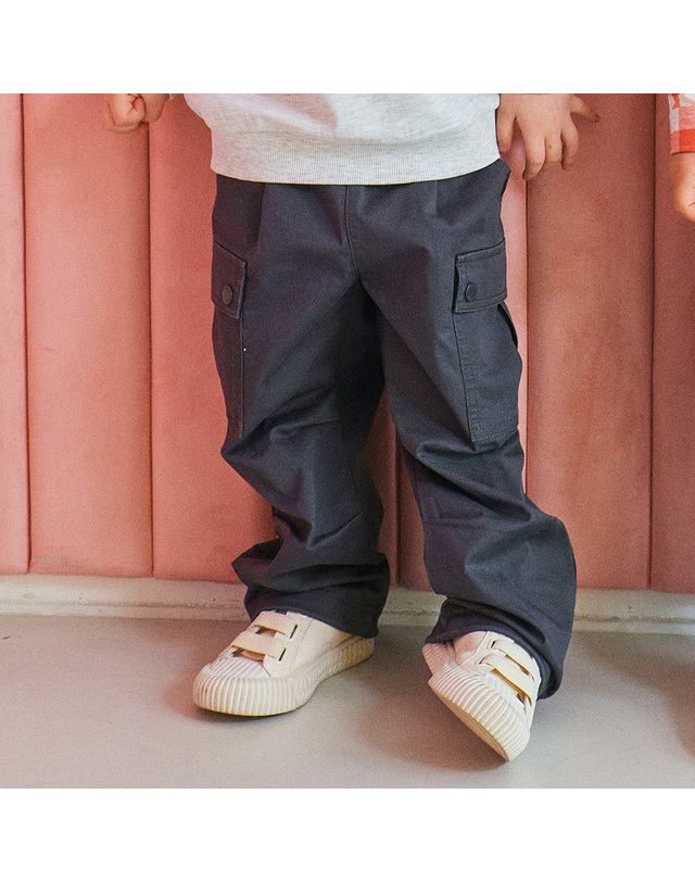 토토헤로스 [토토헤로스] TH브릭통일자핏면팬츠 착용컷