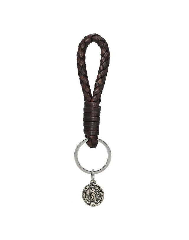 드래곤 디퓨전 26SS 드래곤디퓨전 ST 크리스토퍼 키링 SC KEYRING DKBROWN 착용컷