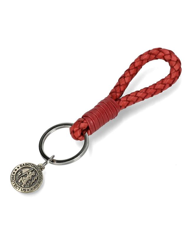 드래곤 디퓨전 26SS 드래곤디퓨전 ST 크리스토퍼 키링 SC KEYRING POPPYRED 착용컷