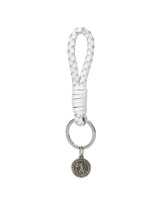 드래곤 디퓨전 26SS 드래곤디퓨전 ST 크리스토퍼 키링 SC KEYRING WHITE 착용컷