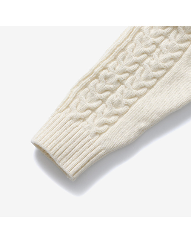 세인트제임스 [본사정품] 세인트제임스 Pull Top Knit (0TW) ASJF2434459-0TW 착용컷