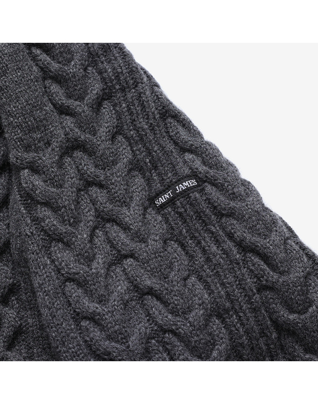 세인트제임스 [본사정품] 세인트제임스 니트 Pull Top Knit (C0R) ASJF2434459-C0R 착용컷