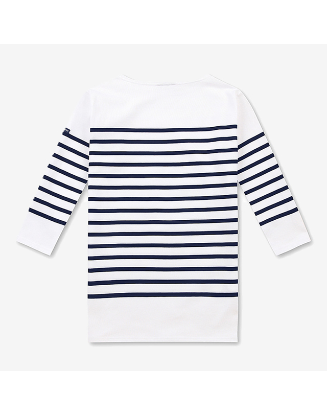 세인트제임스 [본사정품] 세인트제임스 나발 II 7부 티셔츠 (088) ASJU2512200-088 착용컷
