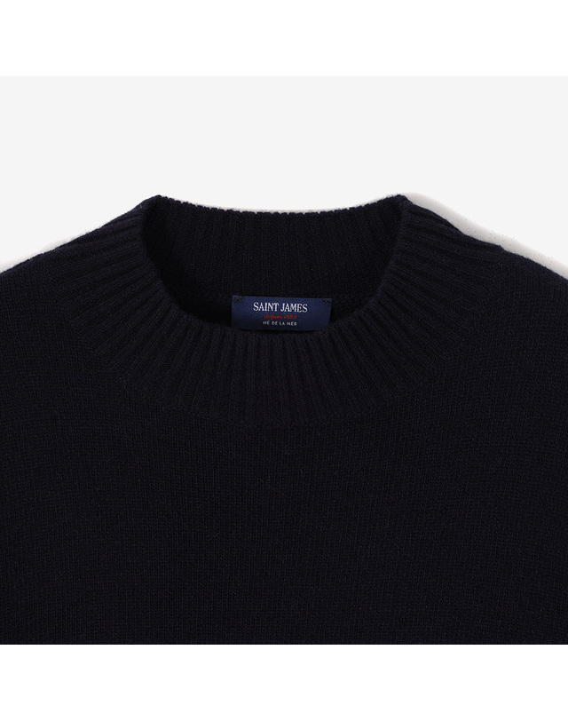 세인트제임스 [본사정품] 세인트제임스 Lugano - Navy/Gris ASJF2534313-05J 착용컷