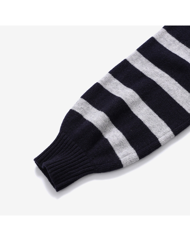 세인트제임스 [본사정품] 세인트제임스 Lugano - Navy/Gris ASJF2534313-05J 착용컷