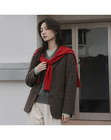 [세인트제임스 본사정품] 아뜰리에 자켓 (BRW) ASJF2G3KR84-BRW