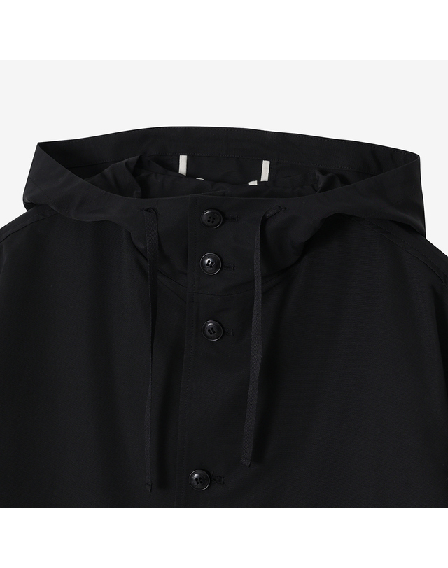 세인트제임스 [세인트제임스 본사정품] 우텀 후드 자켓 (BLK) ASJM261KR38-BLK 착용컷