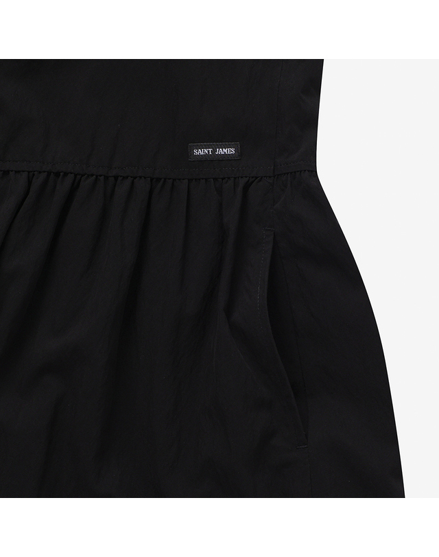 세인트제임스 [세인트제임스 본사정품] 브리즈 원피스 (BLK) ASJF2G3KR95-BLK 착용컷