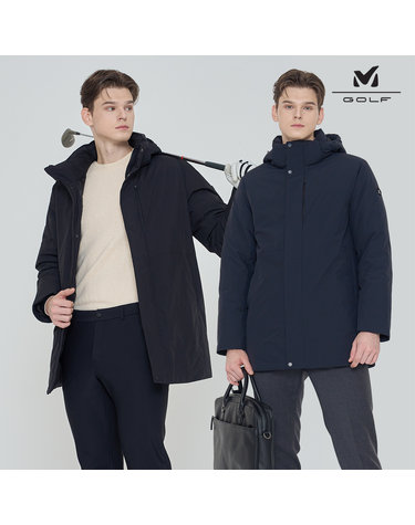 [밀레골프] 24FW 6LAYER 덕다운 패딩 남성 2컬러 택1