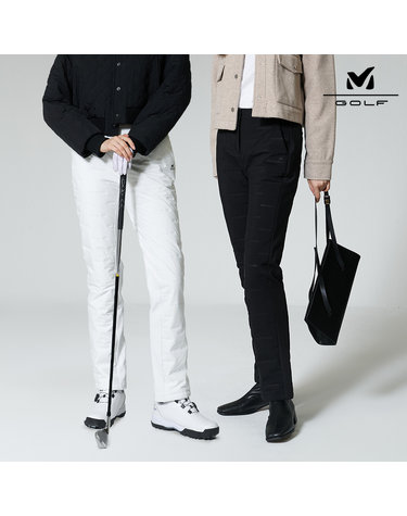 [밀레골프] 24FW 스트레치 기모팬츠 여성 2종세트