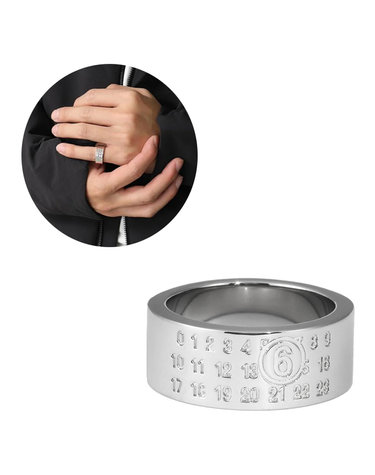 26SS MM6 메종 마르지엘라 뉴메릭 미니멀 시그니쳐 링/SM6UQ0057 P6469 951