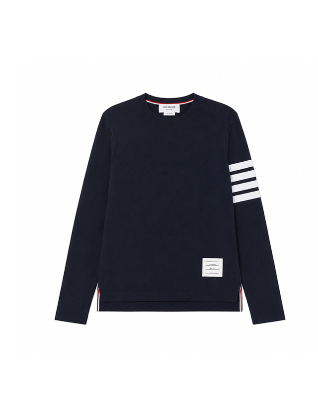 톰브라운 26FW 톰브라운 4바 긴팔 티셔츠/FJS103G 07862 415 착용컷
