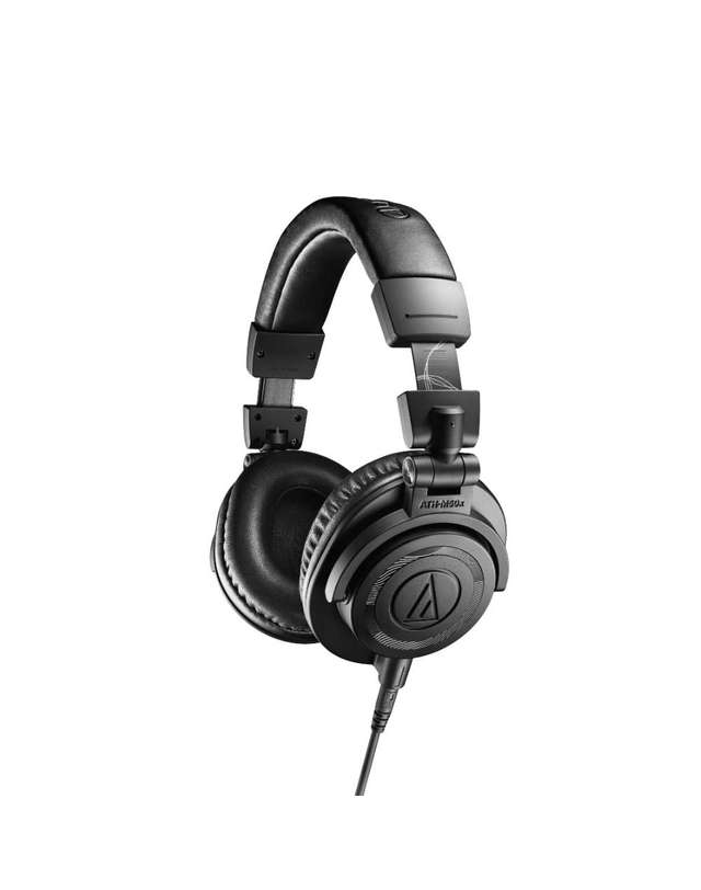 오디오테크니카 오디오테크니카 공식수입원 ATH-M50x ENSO 리미티드 에디션 모니터링 헤드폰 착용컷