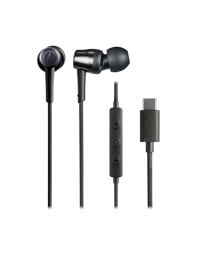 오디오테크니카 오디오테크니카 ATH-CKD30C Φ10mm DAC내장 USB-C타입 착용컷