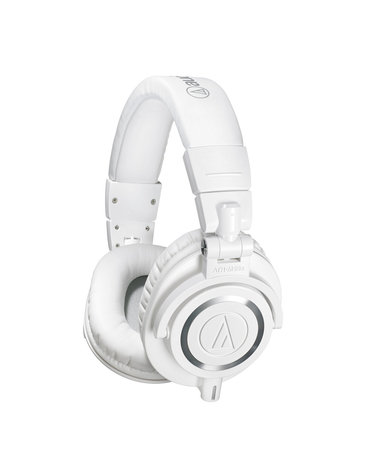 공식수입원 ATH-M50xWH 프로 스튜디오 모니터링 헤드폰 스테디셀러 모델 화이트 에디션