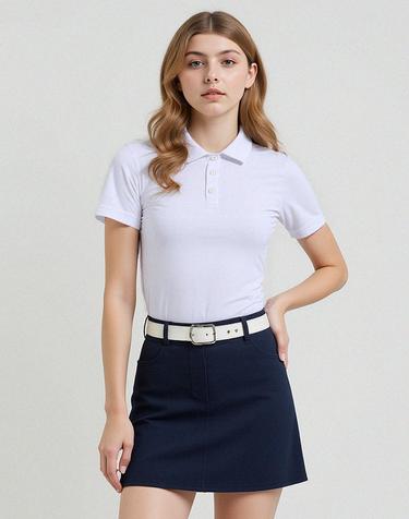애플라인드 드라이큐브 썸머 쿨 컬러 여성 골프 반팔 티셔츠 W0CSS01WH