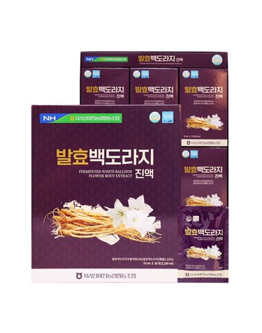 [지리산마천농협] 발효 백도라지진액 (70mlx30포) + 쇼핑백 증정
